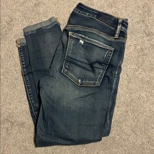 AEO | Jegging Crop Distressed Jeans
